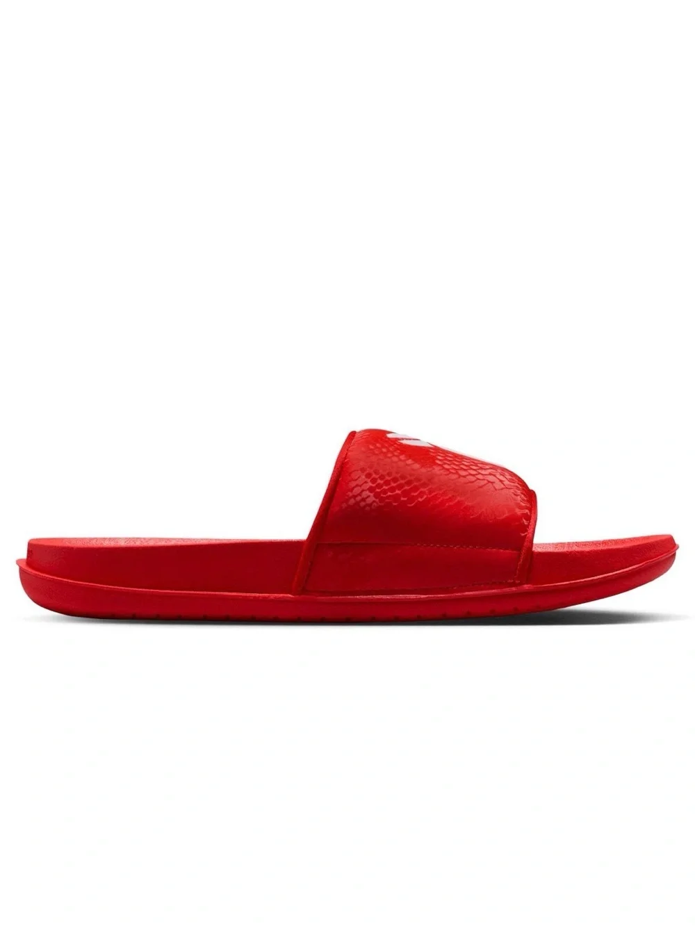 New Men's Authentic Nike Kobe Logo Legendary Red Mamba Slides Size 10 Slippers